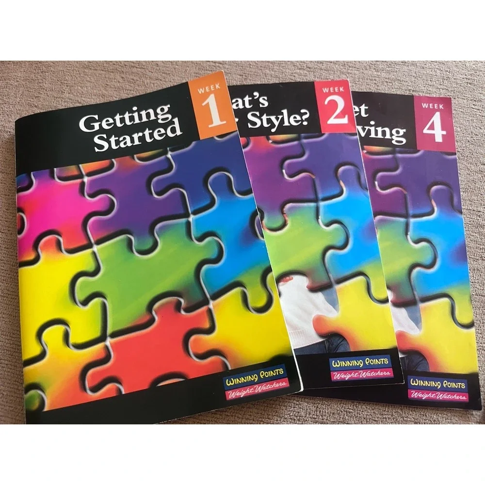 Getting Started Week 1: Winning Points Welcome 1,2, 4 Booklets Weight Watchers